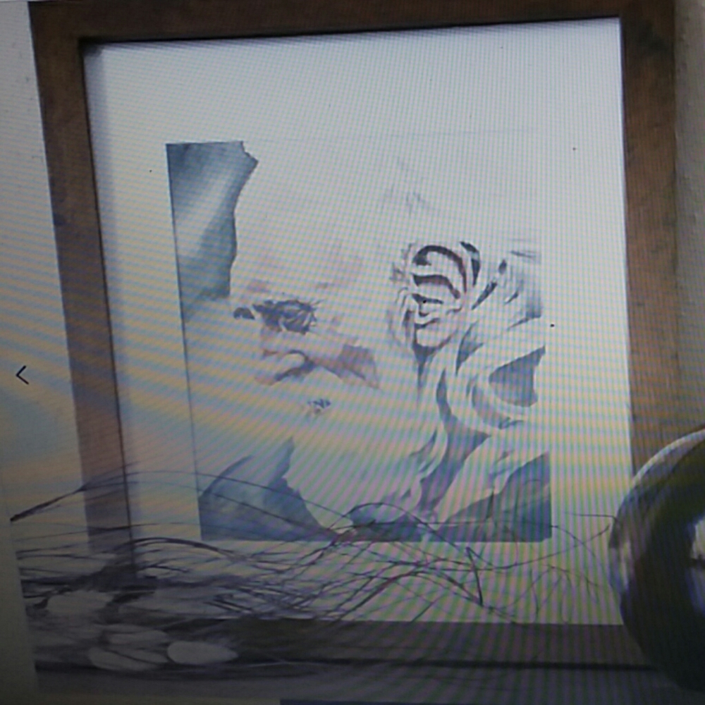 Old Man 8.5"x11" signed watercolor print